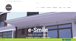 Desktop Screenshot of e-smile.it